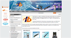Desktop Screenshot of hobersecurity.com